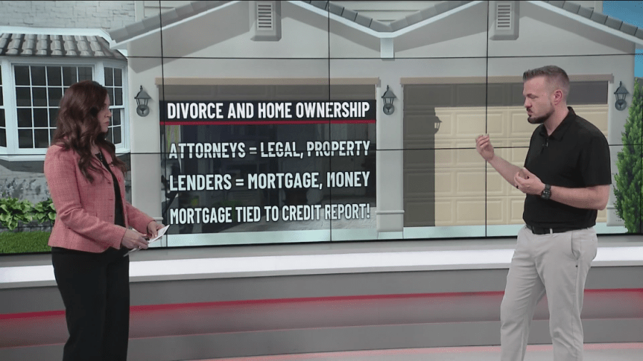 Homewi$e: What happens when a divorce, mortgage mix?