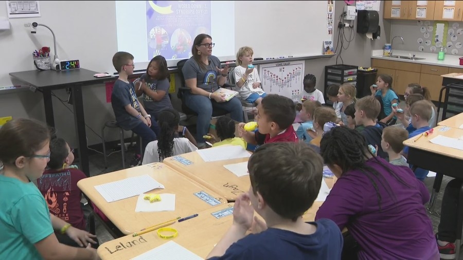How an Iowa woman is spreading awareness about Down syndrome, inclusivity in daughter's classroom