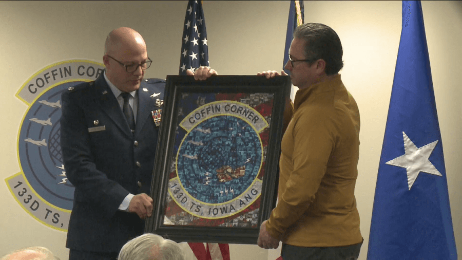 Iowa Air National Guard Holds Inactivation Ceremony for 133rd Test Squadron in Fort Dodge
