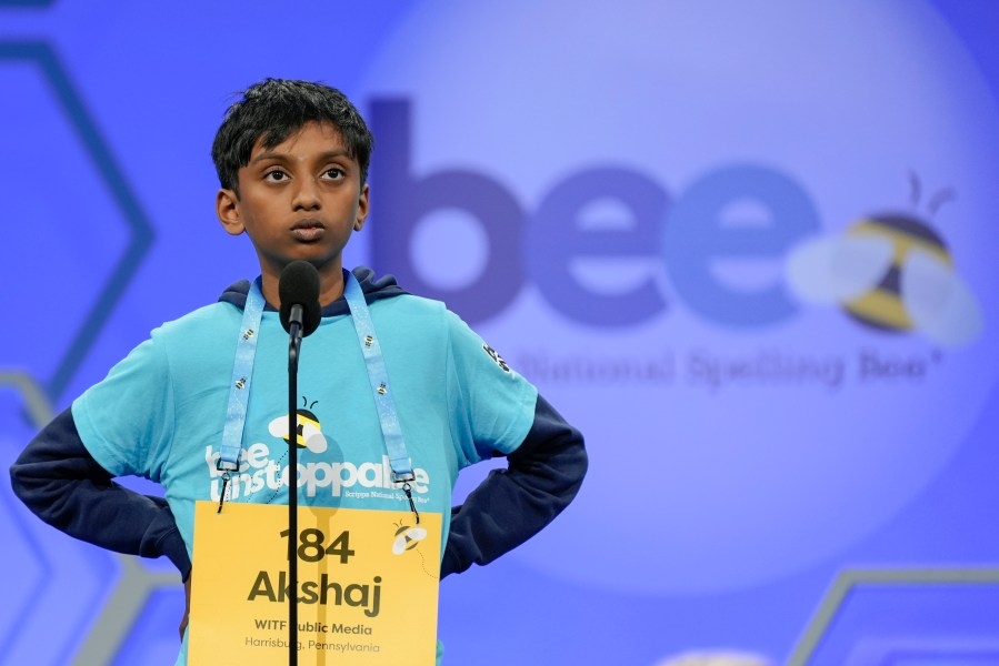 T-A-J-I-N spells final round berth for Midstate student in National Spelling Bee