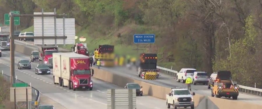 Truck driver in crash that killed three construction workers on I-83 in York County charged with murder