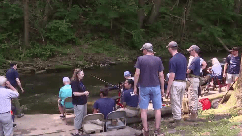Fishing tournament hosts 101-year-old WWII veteran, VA residents