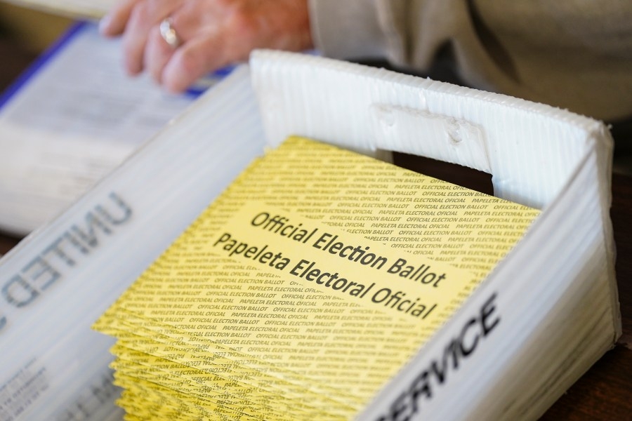 Less than 60% of Pennsylvania's mail ballots returned ahead of Election Day