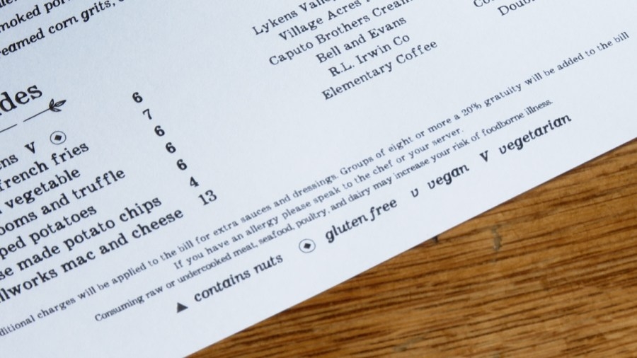 Harrisburg restaurants react to Food Allergy Safety Legislation