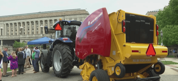 Farmers bless equipment with 'Blessing of the Balers' at State Capitol
