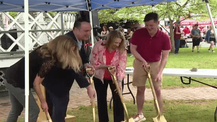 Millersburg breaks ground on Market Square Park improvements