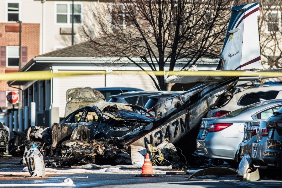 Pilot, son released from burn center after Lancaster plane crash