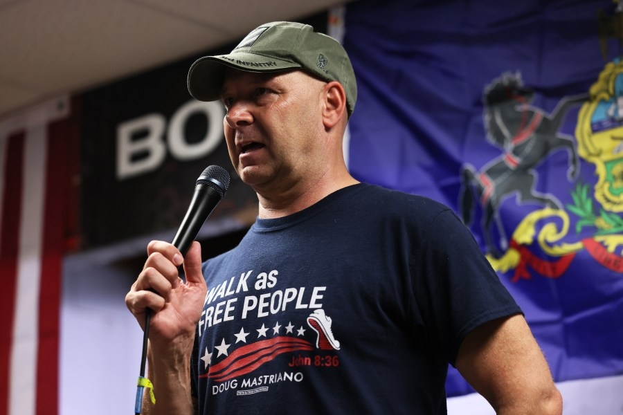 Doug Mastriano believes he'd win a Republican Pennsylvania Governor primary, if he runs