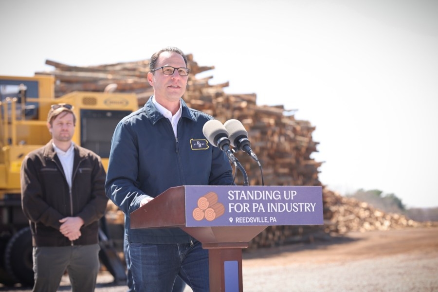 Shapiro touts the importance of Pennsylvania's forestry during Mifflin County stop