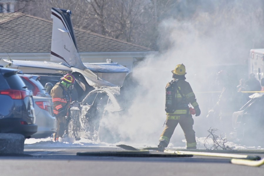 ‘IMMEDIATE FIREBALL:' Witnesses describe Lancaster County plane crash scene