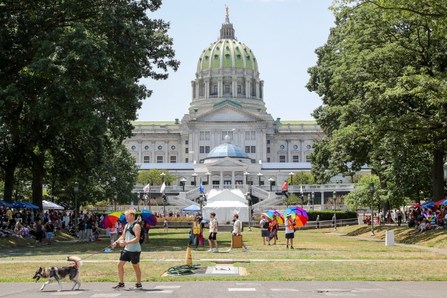 Mastriano proposes banning non-military-related gatherings at Harrisburg's Soldiers' Grove