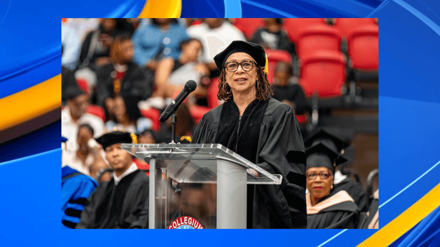 Talladega College commencement speaker announces $1 million donation to school