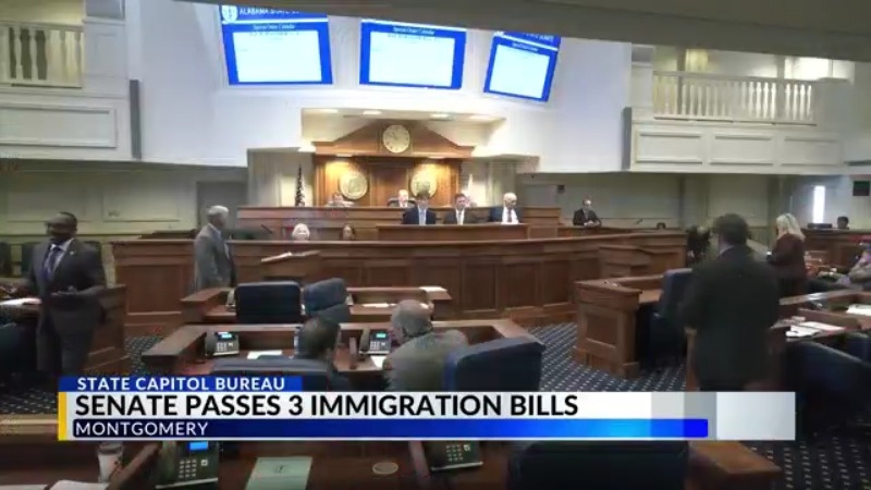 Alabama Senate passes slew of immigration bills