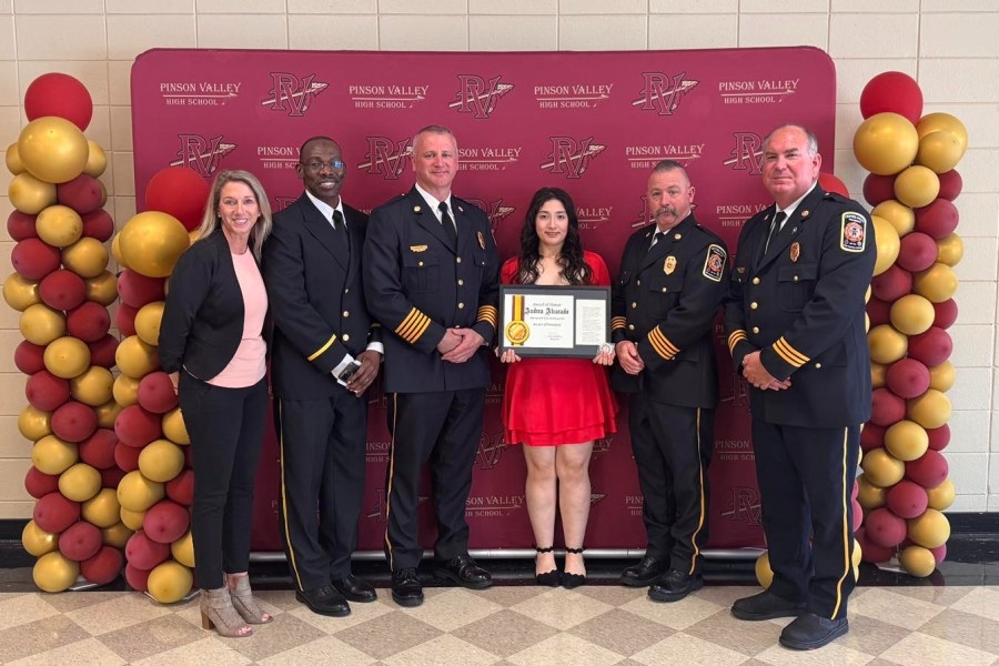 Pinson Valley senior honored for act of heroism