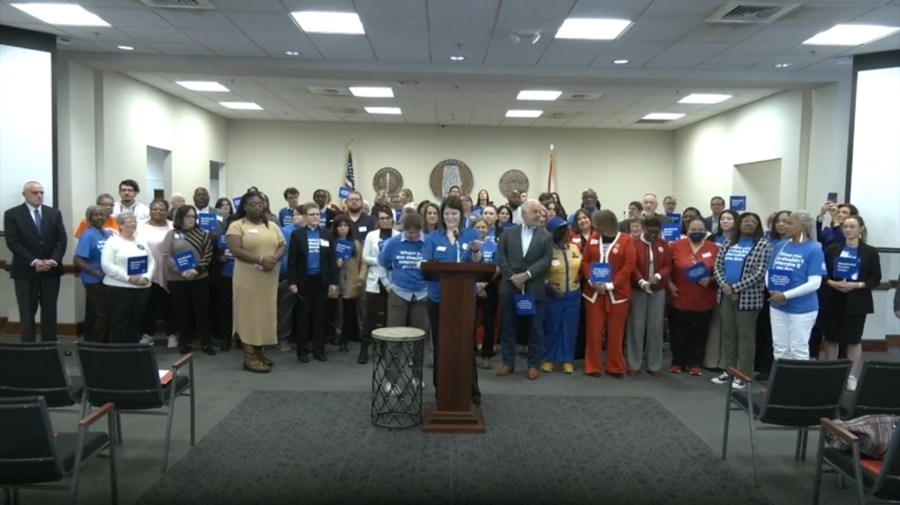 Medicaid expansion advocates speak in Montgomery