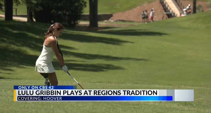WATCH: Lulu Gribbin plays at Regions Tradition pro-am
