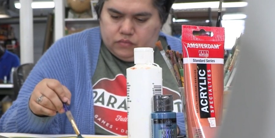 Alabama nonprofit art studio that celebrates the autism community hit by Trump cuts to NEA