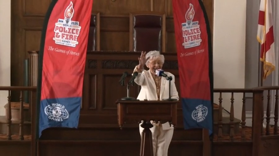 Gov. Kay Ivey gears up for Birmingham 2025 World Police and Fire Games