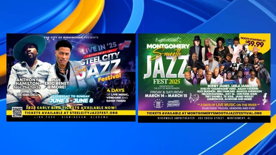 Montgomery Smooth Jazz Festival set for March, Steel City Smooth Jazz Festival in June