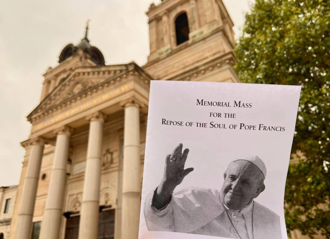 ‘Important thing to be able to witness': Praying for Pope Francis at Wichita church