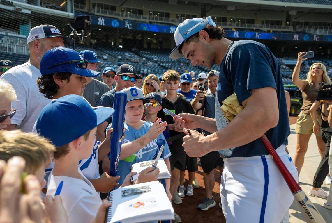 Here is how Jac Caglianone spent his first full day in KC as a member of Royals