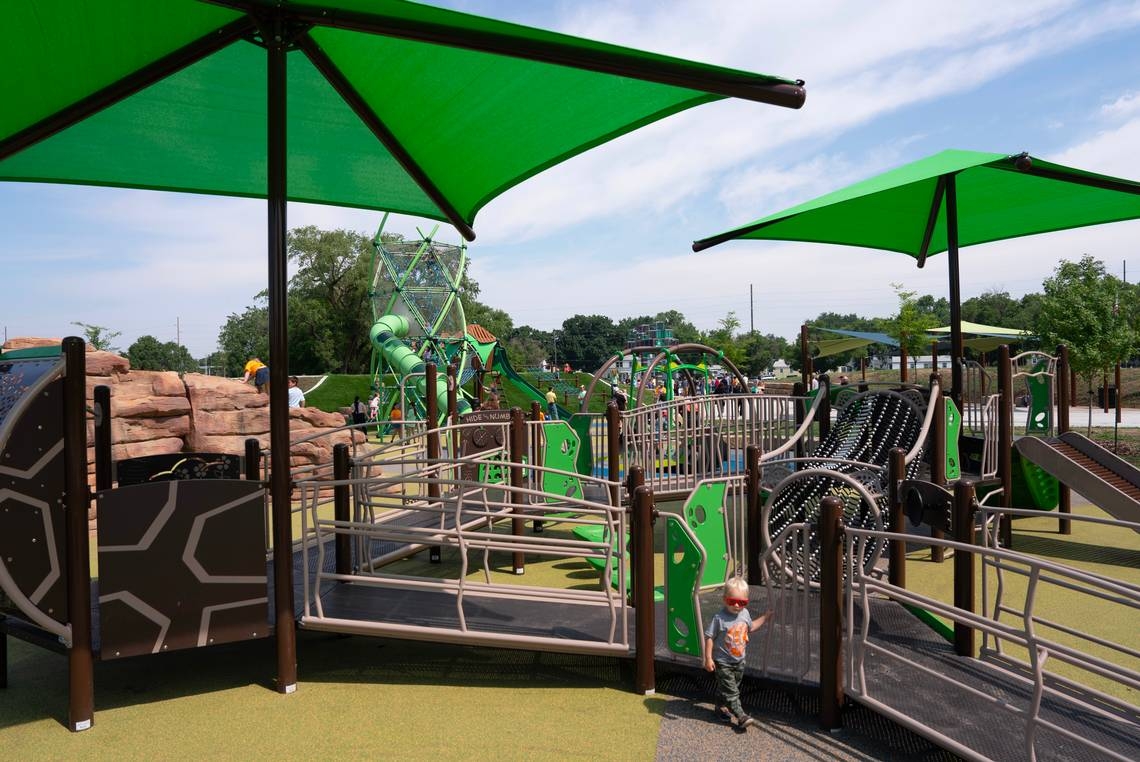 New playground for kids of all abilities opens in south Wichita