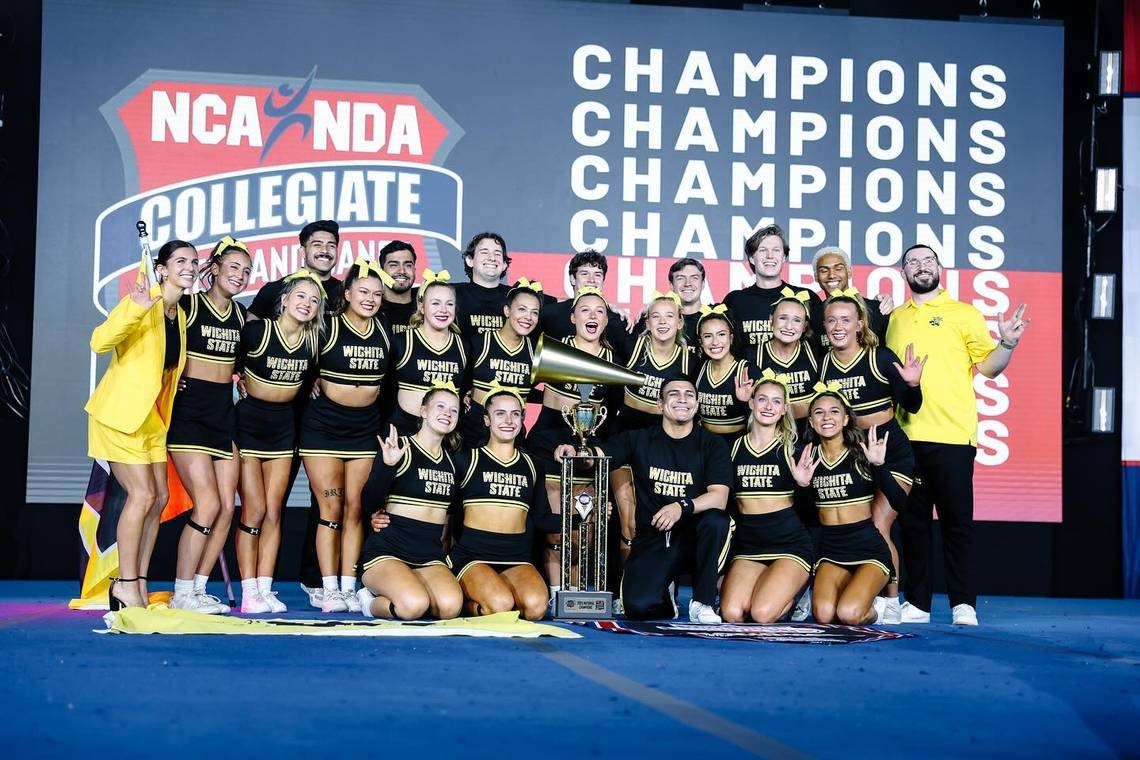 Wichita State coed cheer team wins prestigious NCA national championship