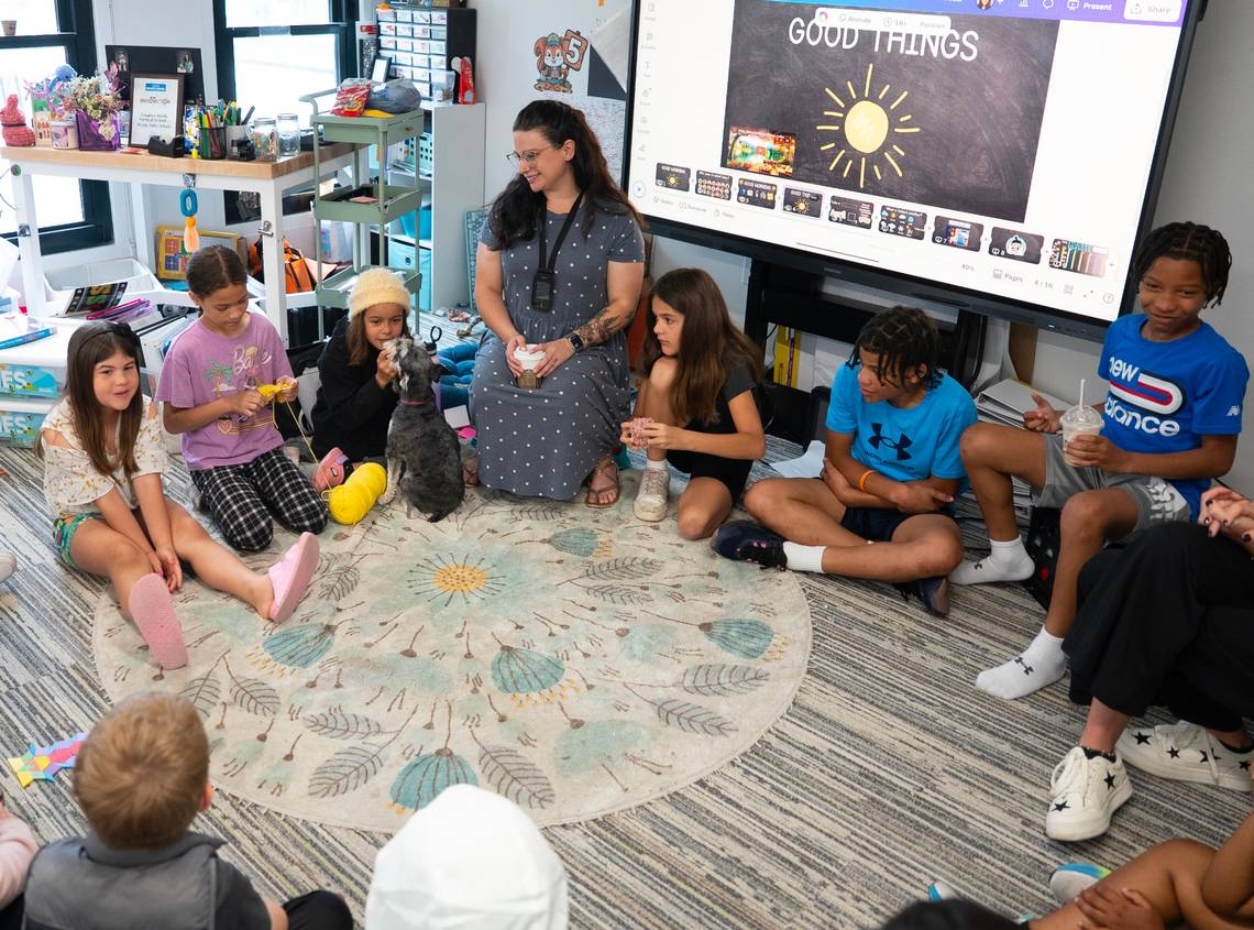 At their own pace: Wichita's ‘one-room' school model focuses on creativity, projects