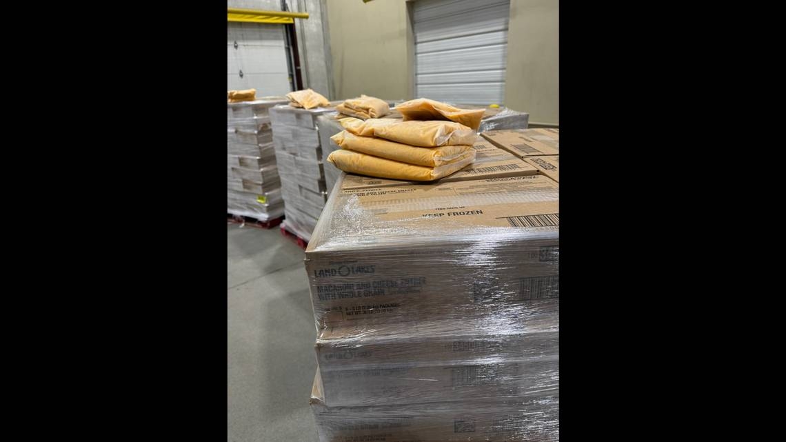 How many Kansans will a semi of mac & cheese feed? Breaking down gift to food bank