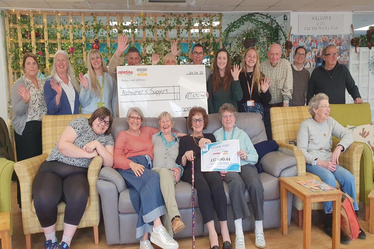 Wiltshire meals provider donates more than £17,000 to charity