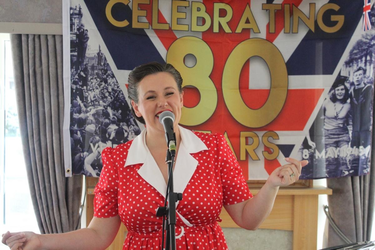 Wiltshire care home celebrated VE Day anniversary with 1940s tea party