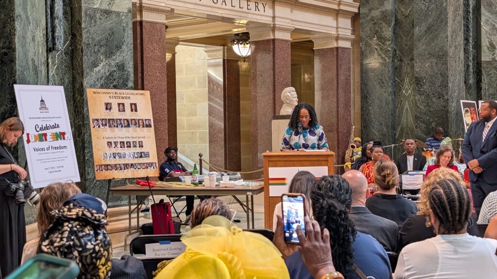 Wisconsin state leaders celebrate Juneteenth, say fight for freedom continues