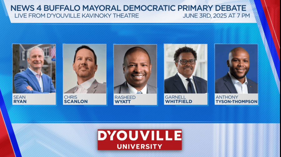 Preview: Buffalo mayoral candidates to face off in debate Tuesday night