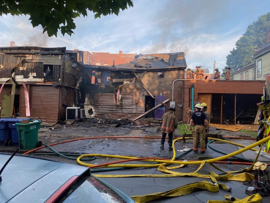 Suspect in Old Pink arson given home confinement at parents' house
