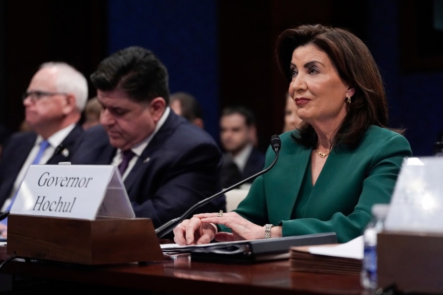 Gov. Hochul grilled by lawmakers on illegal immigration, sanctuary cities