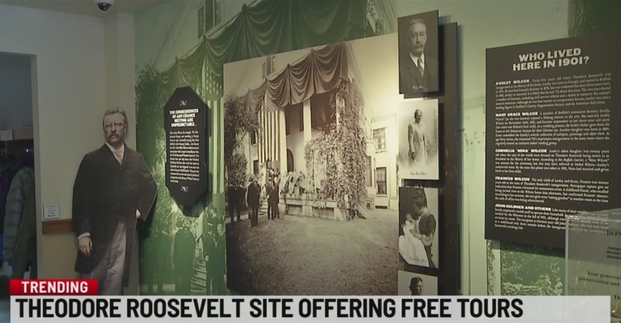 Free admission this weekend at Theodore Roosevelt Inaugural Site