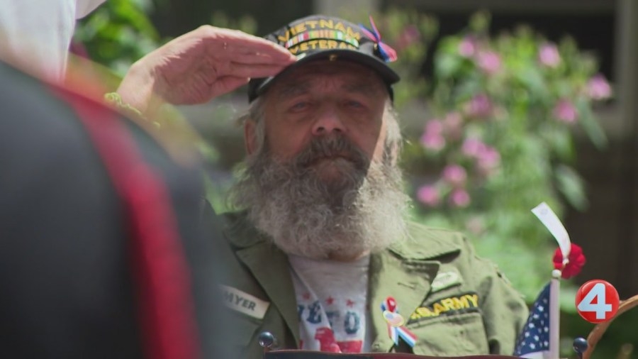 Local veteran uses wish to honor others