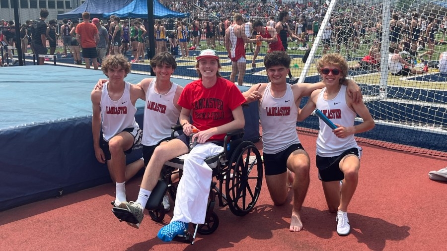 Lancaster athlete returns home after months in hospital