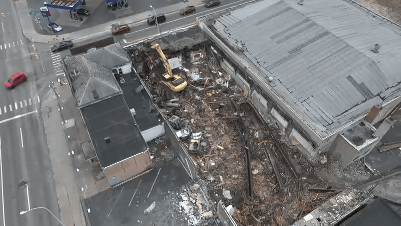 Voelker's Bowling Alley demolished after standing in North Buffalo for over 100 years