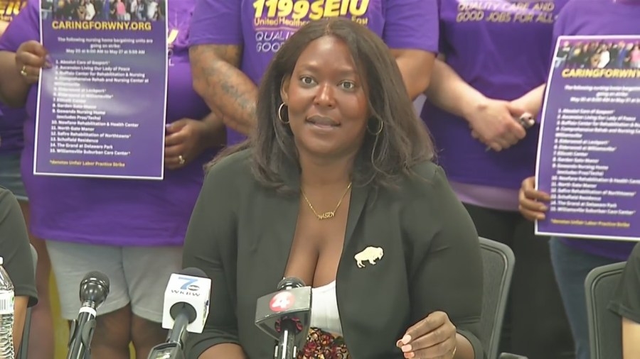 Local leaders back nursing home workers ahead of week-long strike