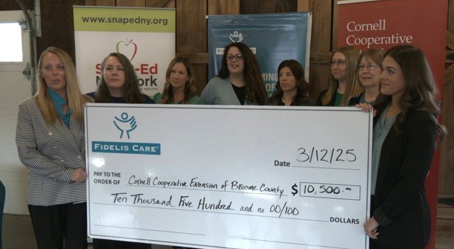 CCE of Broome receives $10,500 for fruit & veggie vouchers