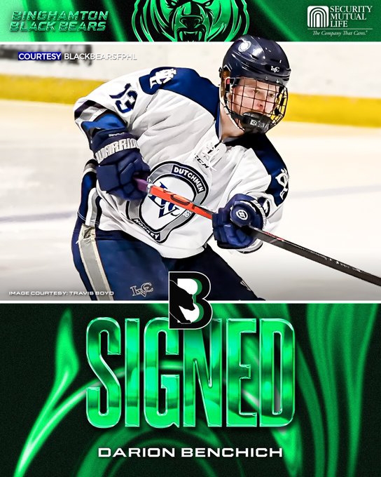 Black Bears sign Darion Benchich to squad