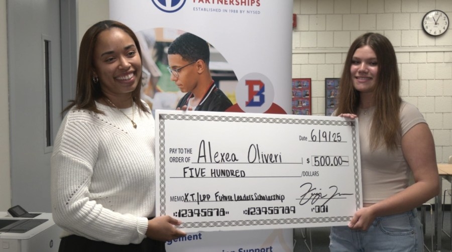 First-ever recipient of Xaneya Thomas Future Leader Scholarship