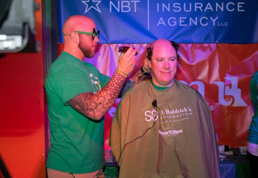 35 Norwich locals going bald for St. Baldrick's Foundation