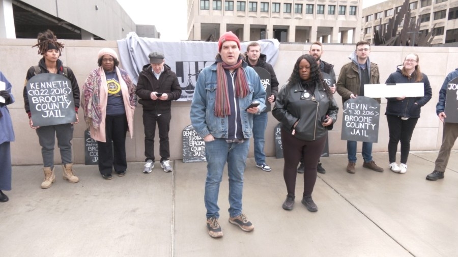 JUST demands enforcement of HALT Law during Tuesday rally