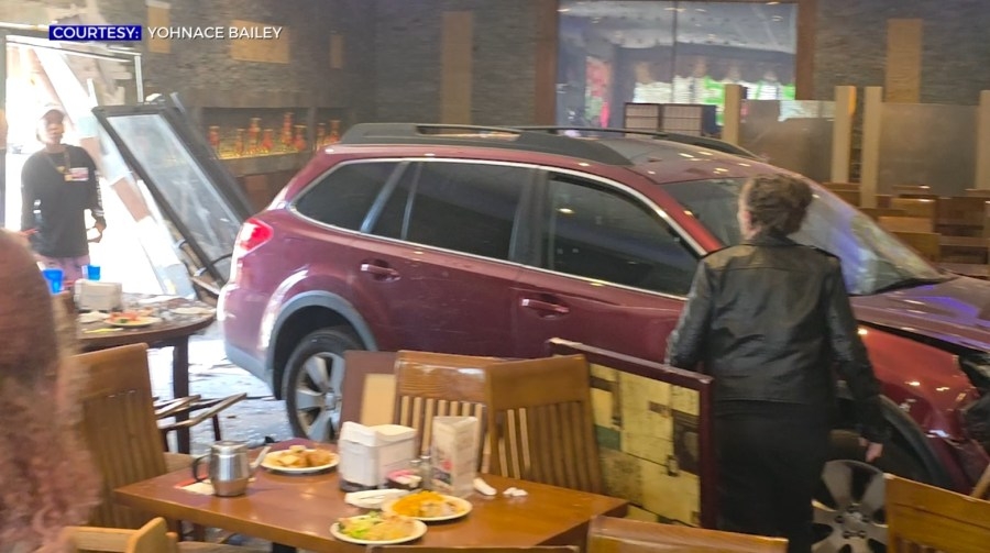 Buffet Star forced to close after SUV smashes through building