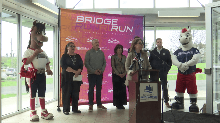 Gearing up for the Greater Binghamton Bridge Run