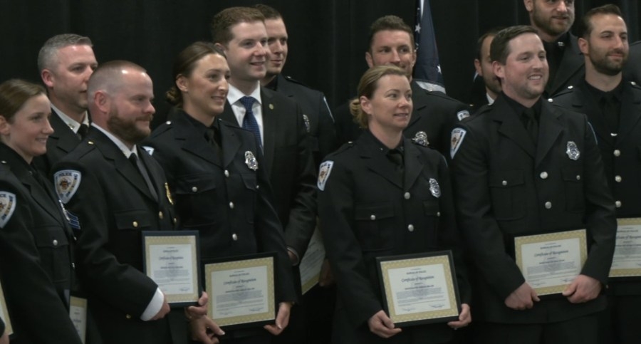 Binghamton Police Department awards ceremony