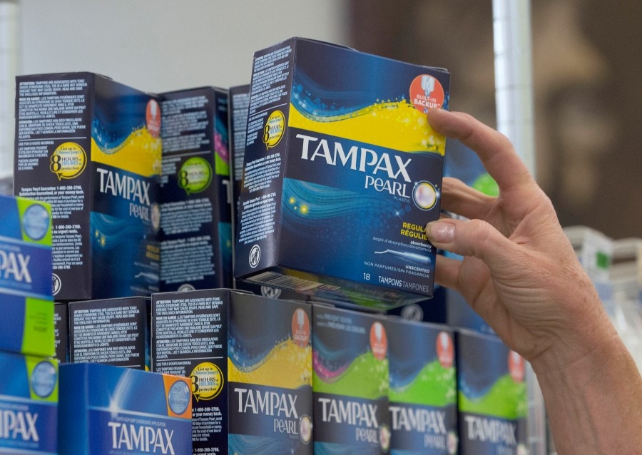 Donate menstrual products to local women in need