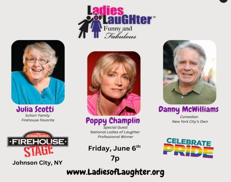 Celebrate Pride Month with an evening of laughter at Schorr Family Firehouse Stage